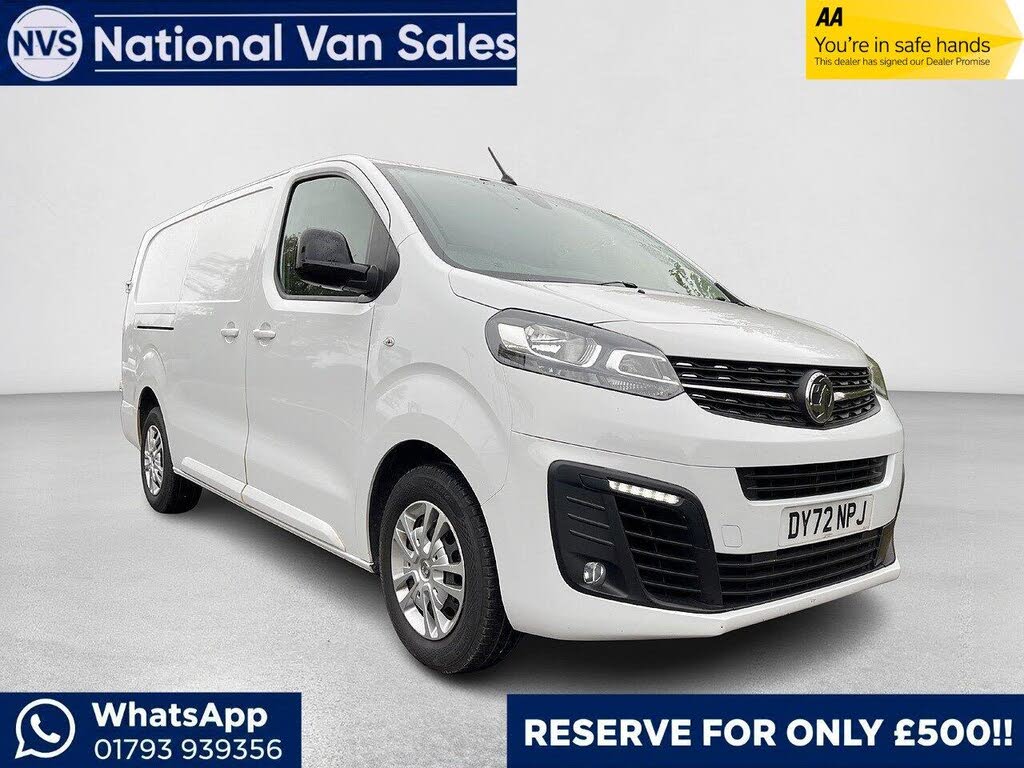2022 Vauxhall Vivaro 1.5TD 2900 L2H1 Sportive