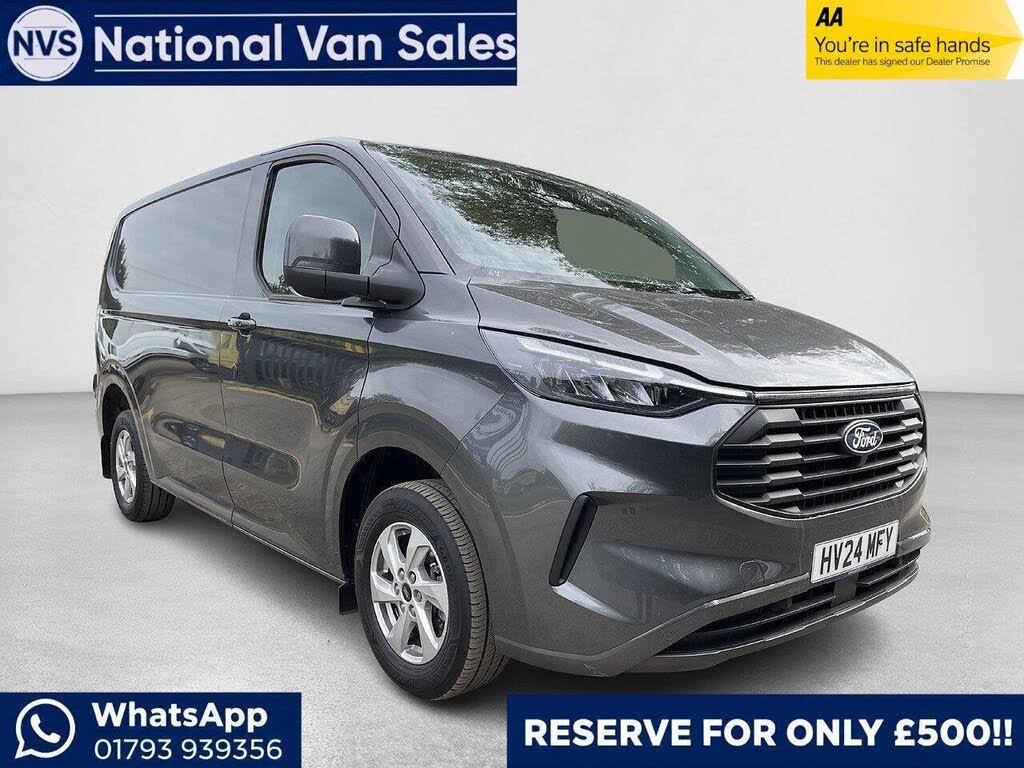 2024 Ford Transit Custom 2.0TDCi 320 L1H1 Limited (136PS)(EU6e) Panel Van 1996cc auto