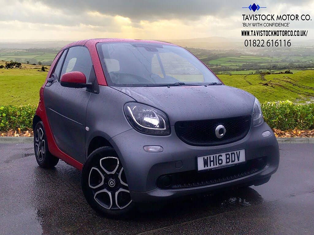 2016 Smart fortwo 1.0 Prime (70bhp) (Premium)(s/s) Cabriolet Twinamic