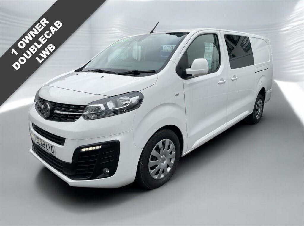 2019 Vauxhall Vivaro 2.0TD 3100 L2H1 Sportive (120PS)(Eu6dT) Double Cab