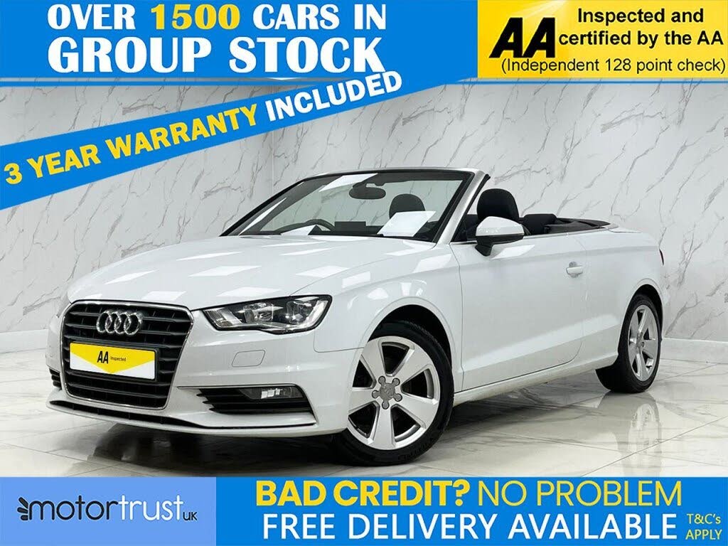 2015 Audi A3 Cabriolet 1.4 Sport TFSI (150ps) (CoD)