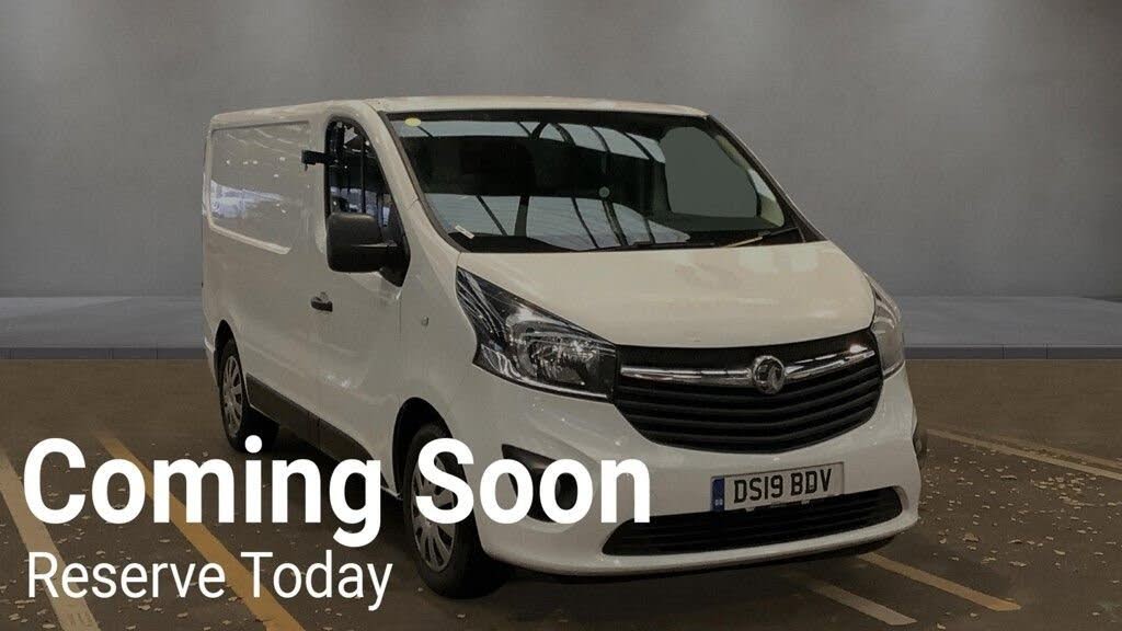 2019 Vauxhall Vivaro 1.6CDTi 2700 L1H1 (125PS)(EU6) BiTurbo (s/s) ecoTEC