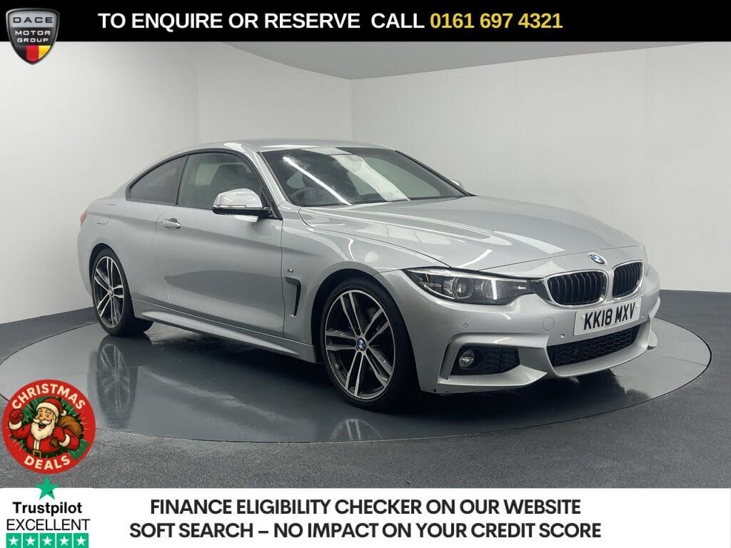 2018 BMW 4 Series 2.0 420i M Sport (181bhp) (s/s) Coupe 2d 1998cc Auto
