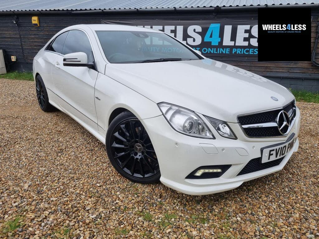 2010 Mercedes-Benz E-Class 3.0TD E350 CDI Sport (231bhp) CDI BlueEFFICIENCY Coupe 2d Auto