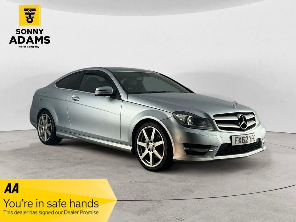 2012 Mercedes-Benz C-Class 2.1TD C220 CDI AMG Sport (168bhp) CDI Coupe 2d 7G-Tronic Plus