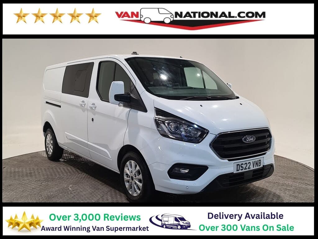 2022 Ford Transit Custom 2.0TDCi 320 L2H1 Limited (130PS)(EU6dT) Double Cab-in-Van