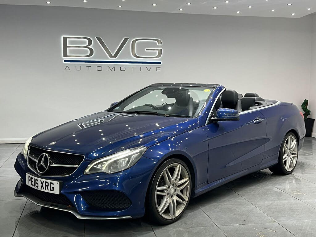 2016 Mercedes-Benz E-Class 2.1d E220d AMG Line Cabriolet