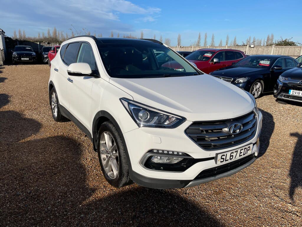 2017 Hyundai Santa Fe 2.2 CRDi Premium SE 2.2 CRDi (200ps) Blue Drive (ISG)