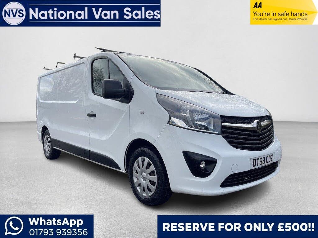 2018 Vauxhall Vivaro 1.6CDTi Sportive 2900 L2H1 (120PS)(EU6) Panel