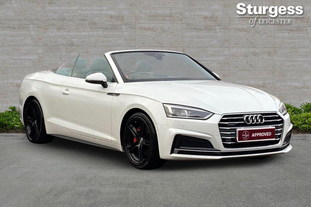 2017 Audi A5 2.0 TDI S Line (190ps) quattro Cabriolet 2d Tronic