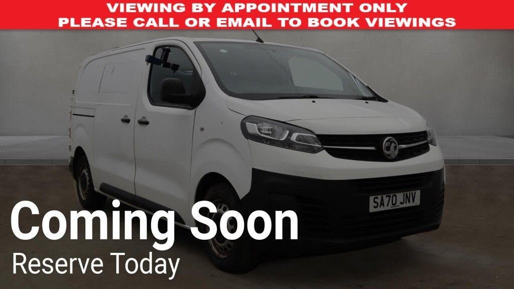 2020 Vauxhall Vivaro 1.5TD 2700 L1H1 Edition (100PS)(Eu6dT)