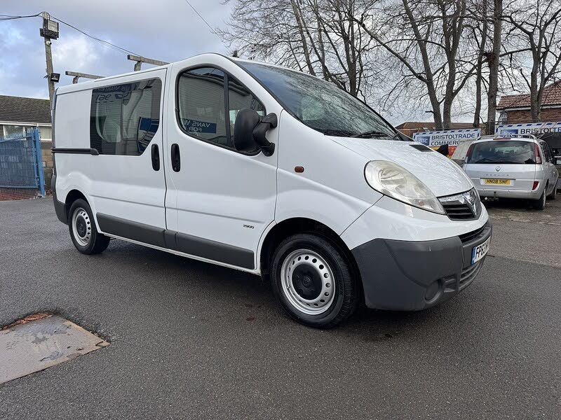 2013 Vauxhall Vivaro 2.0TD 2900 SWB (90ps) Crewcab Van