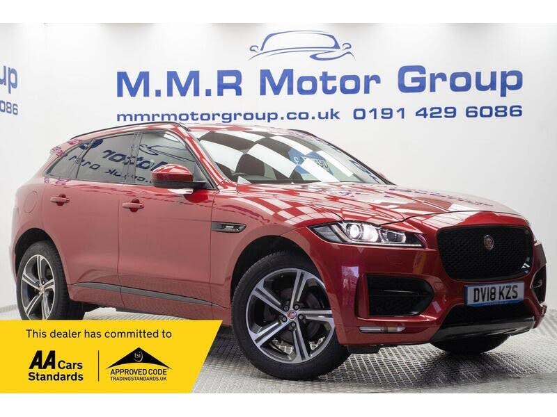 2018 Jaguar F-PACE 2.0 i4D R-Sport (240ps) (AWD) Auto