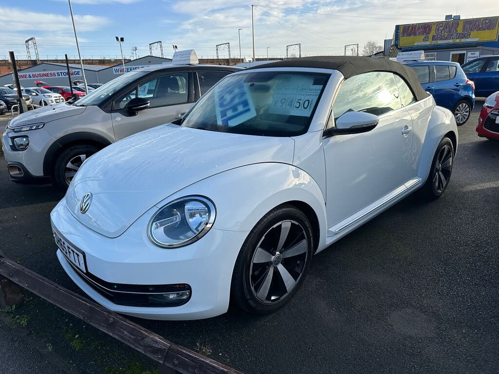 2015 Volkswagen Beetle 2.0TDI Design (110ps) (BMT)(s/s) Cabriolet 2d