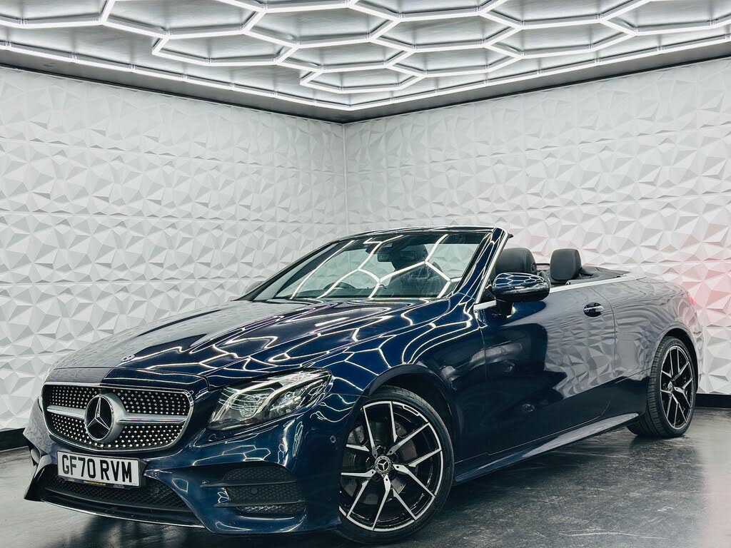 2020 Mercedes-Benz E-Class 2.0d E220d AMG Line Premium Cabriolet 2d