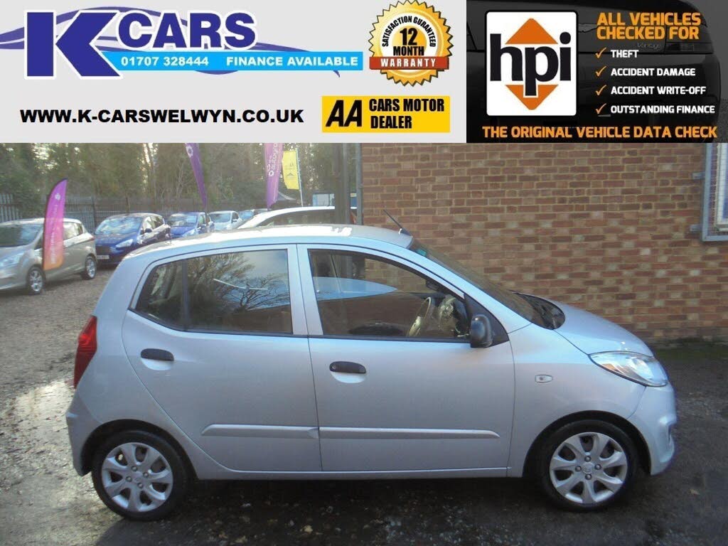 2012 Hyundai i10 1.2 Classic (85bhp)