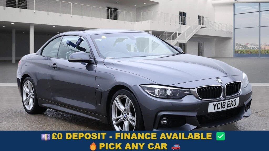 2018 BMW 4 Series 2.0TD 420d M Sport (190bhp) Convertible 2d Auto