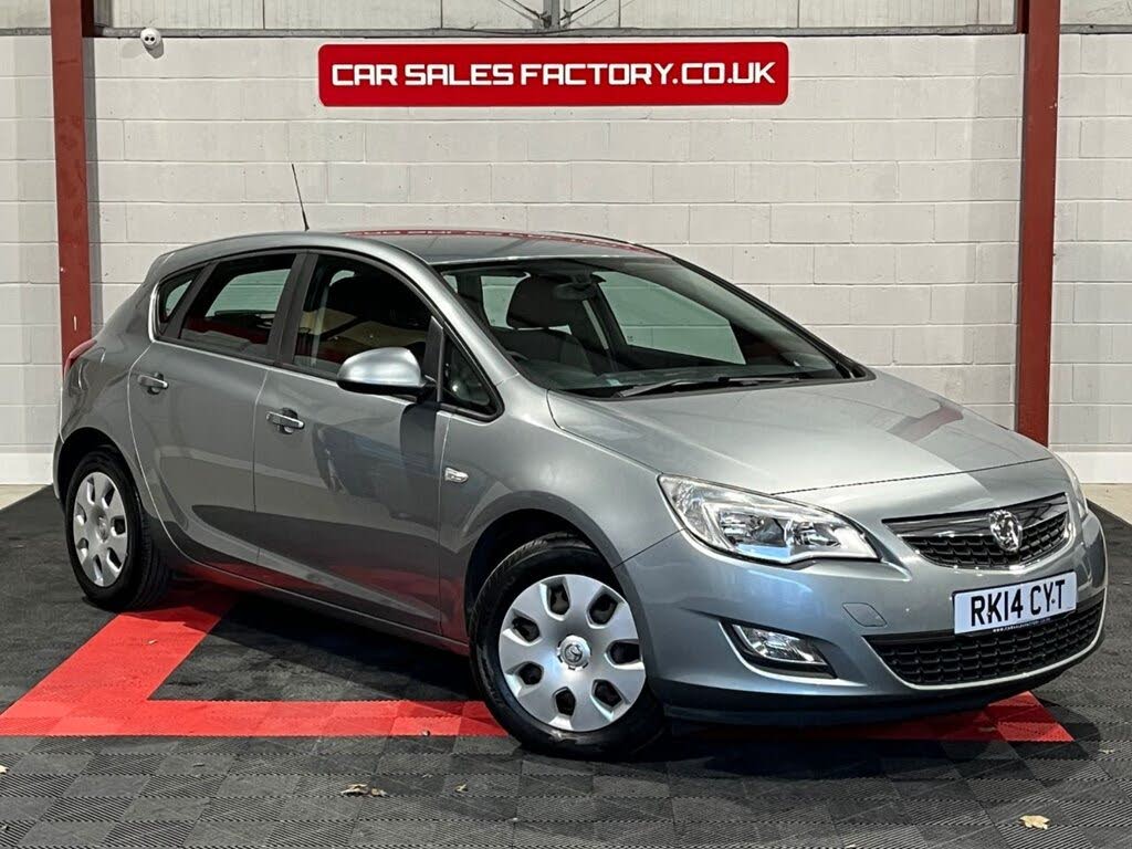 2014 Vauxhall Astra 1.4 Exclusiv (100ps) Hatchback