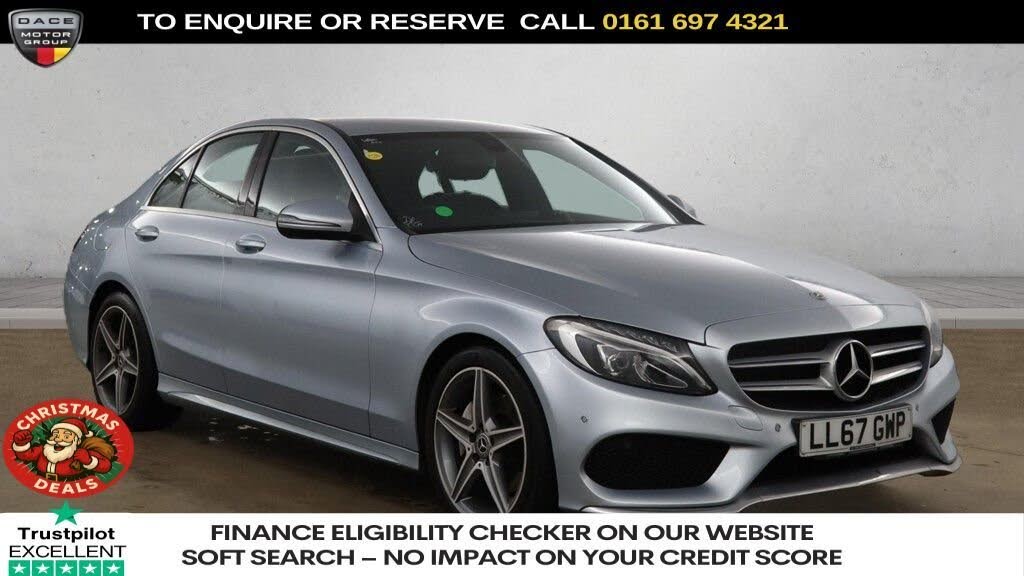 2018 Mercedes-Benz C-Class 2.1d C220d AMG Line (s/s) Saloon 4d 9G-Tronic Plus