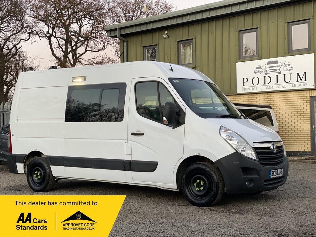 2018 Vauxhall Movano 2.3CDTI L2H2 F3500 (130PS)(EU6) BiTurbo Panel Van