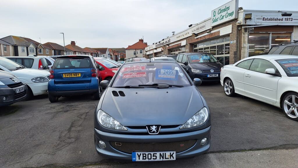 2005 Peugeot 206 1.6 Coupe Cabriolet Allure