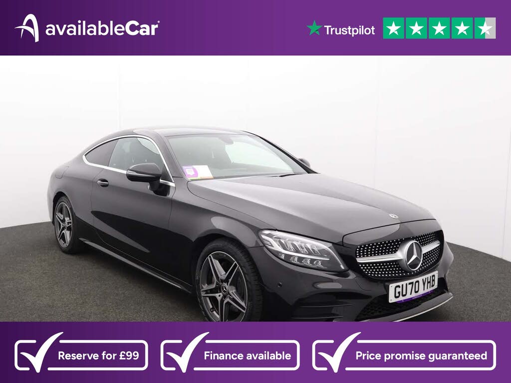 2020 Mercedes-Benz C-Class 1.5 C200 AMG Line (s/s) Coupe 2d