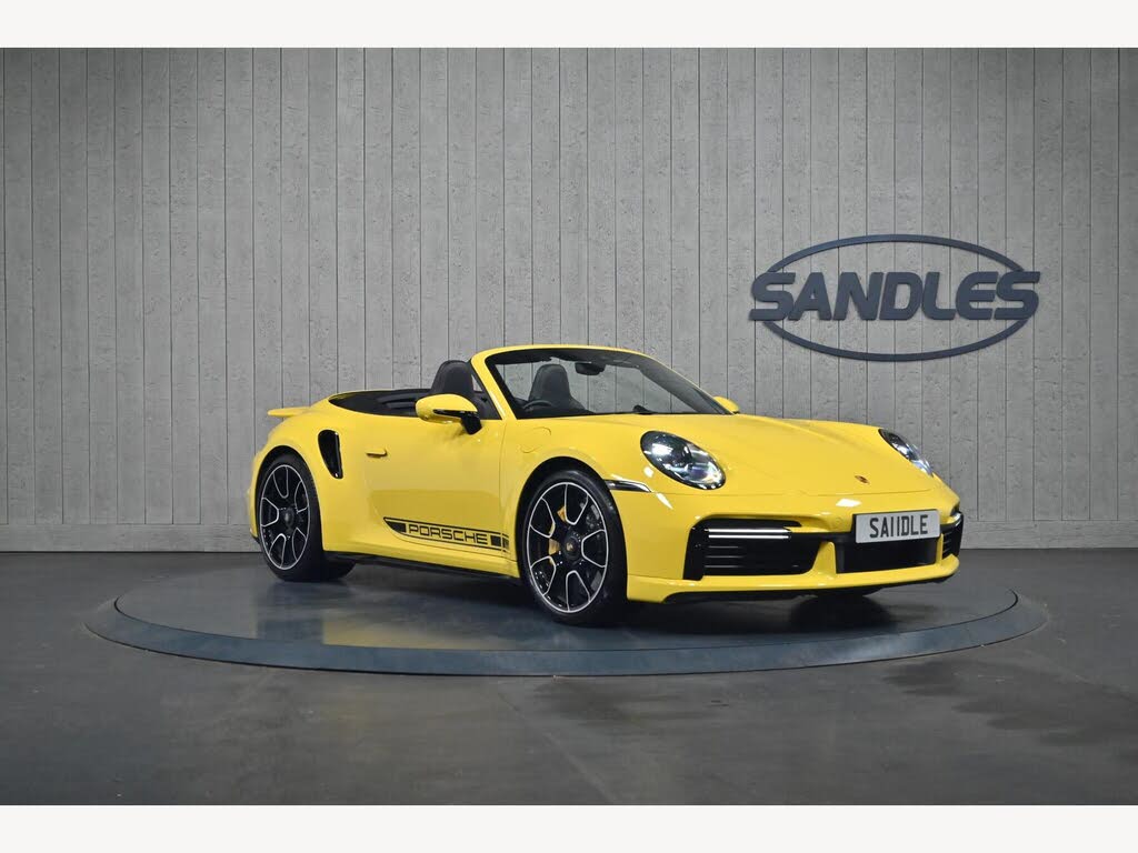 2022 Porsche 911 3.8 Turbo S AWD Turbo Cabriolet