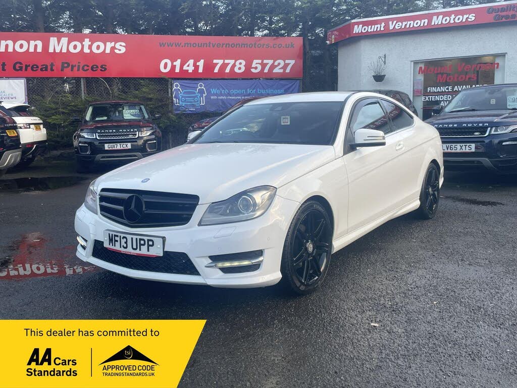 2013 Mercedes-Benz C-Class 1.6 C180 AMG Sport Plus Coupe 2d 7G-Tronic