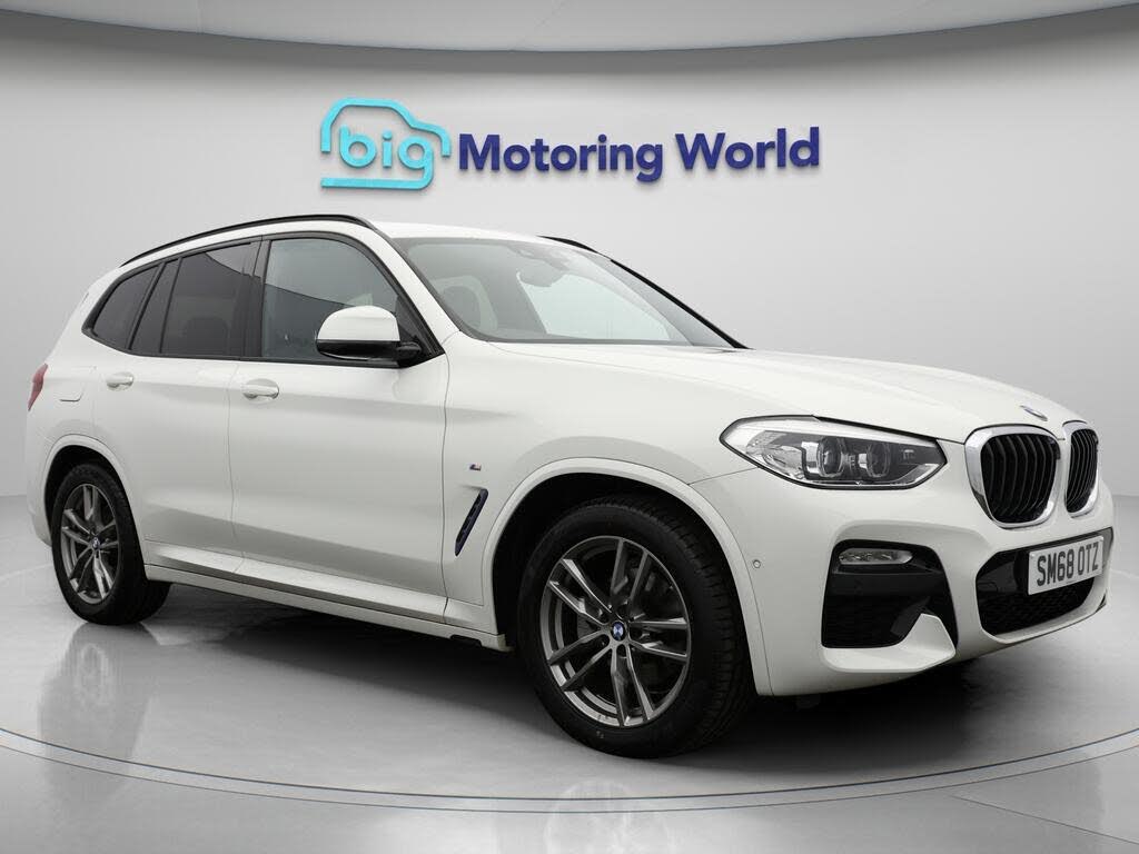 2019 BMW X3 2.0TD xDrive20d M Sport (s/s)