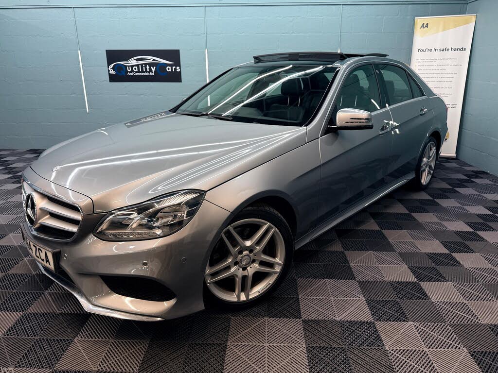 2014 Mercedes-Benz E-Class 2.1TD E220 AMG Line 2.1CDI (177bhp) BlueTEC (Premium Plus) Saloon 4d