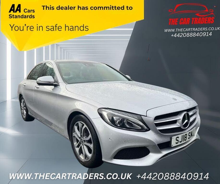 2018 Mercedes-Benz C-Class 2.1d C220d Sport (Premium Plus)(s/s) Saloon 4d 9G-Tronic Plus
