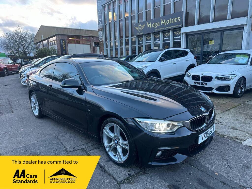 2016 BMW 4 Series 2.0 420i M Sport (s/s) Coupe 2d 1997cc Auto