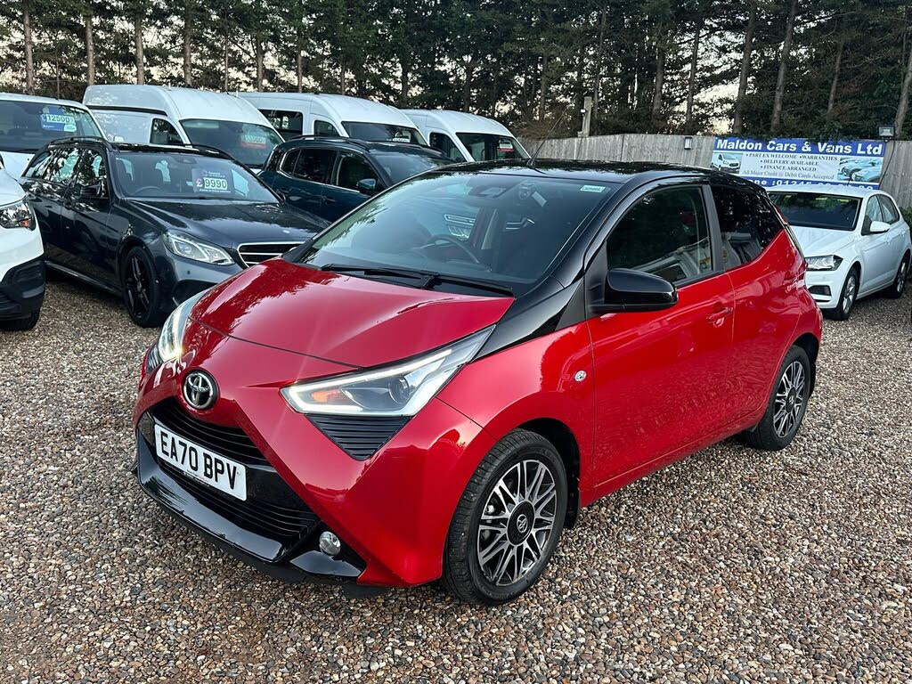 2020 Toyota AYGO 1.0 VVT-i x-clusiv (Black/Red Bi-Tone) (TSS) x-shift