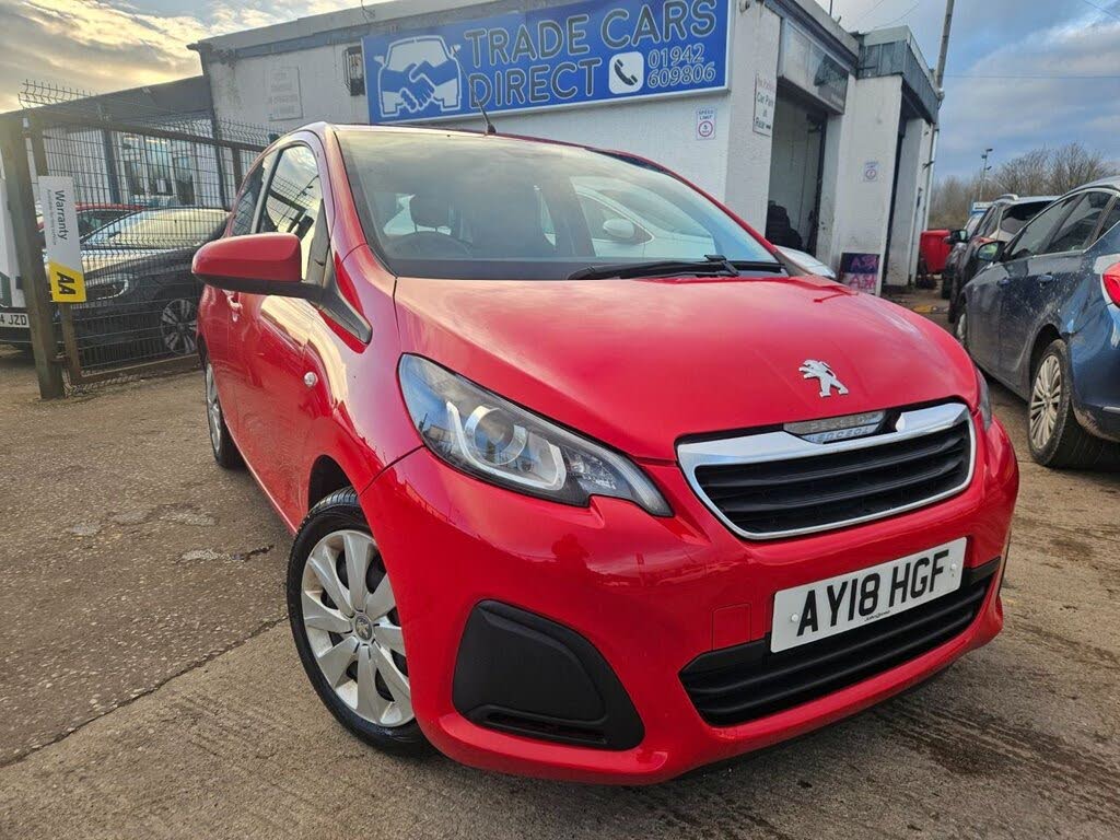 2018 Peugeot 108 1.0 Active (68bhp) Hatchback 5d
