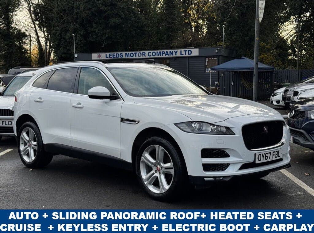 2017 Jaguar F-PACE 2.0 i4D Portfolio (240ps) (AWD) (s/s) Auto