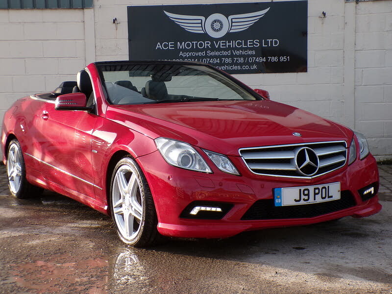 2010 Mercedes-Benz E-Class 3.0TD E350 CDI Sport 3.0CDI (231bhp) BlueF Cabriolet Auto