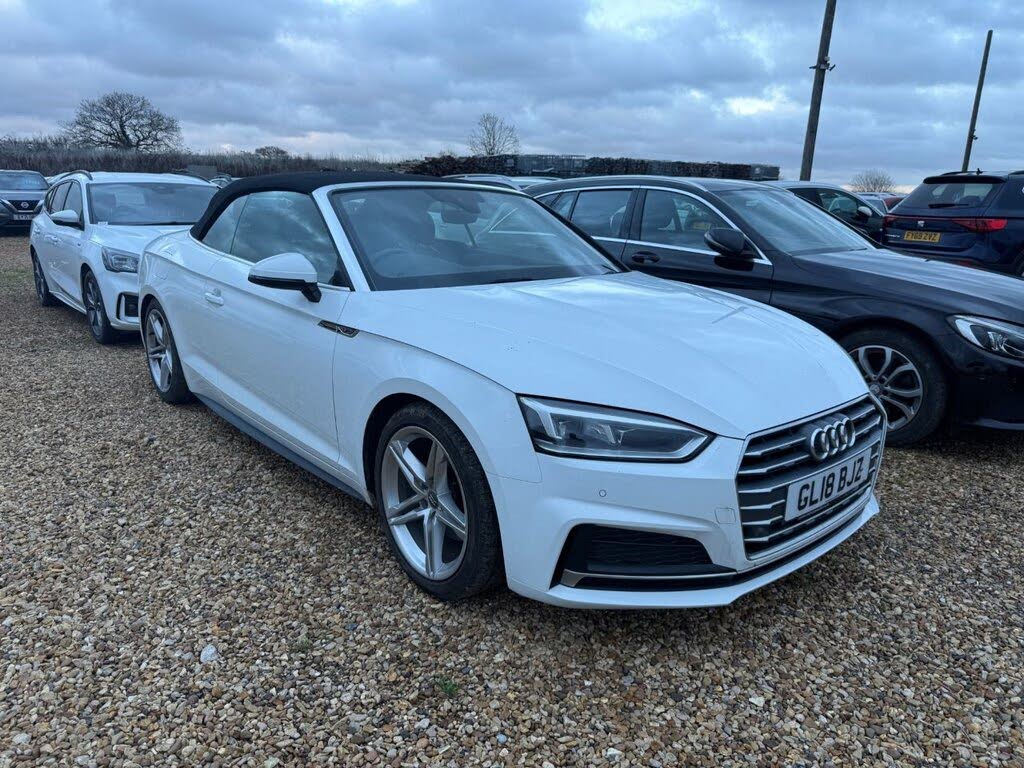 2018 Audi A5 2.0 TFSI S Line (190ps) Cabriolet 2d