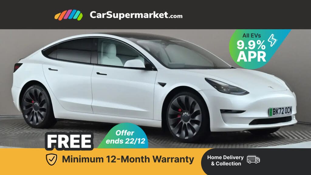 2022 Tesla Model 3 E Performance