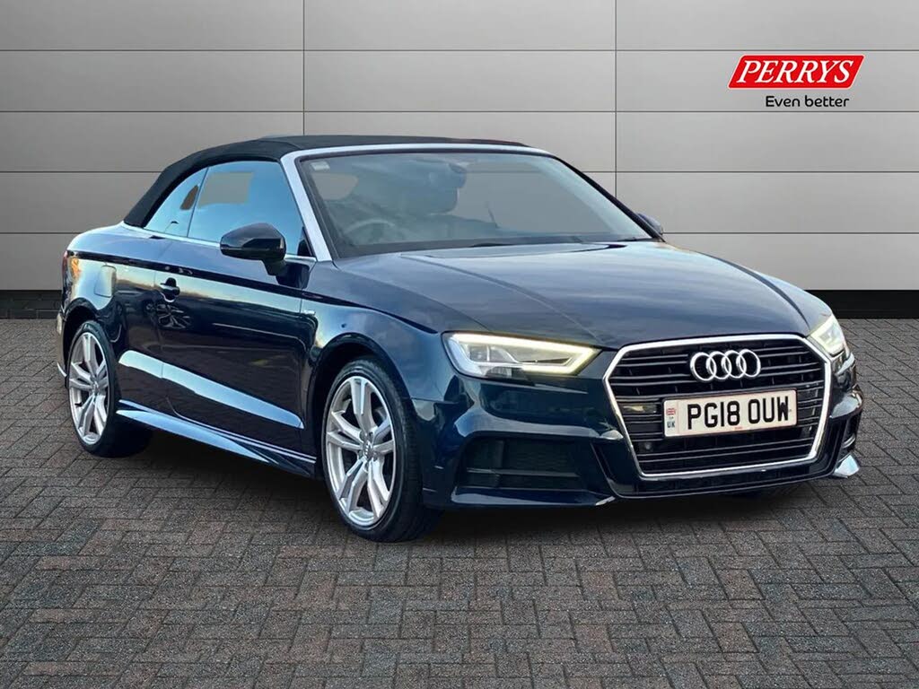 2018 Audi A3 Cabriolet 1.5 TFSI S Line Tronic