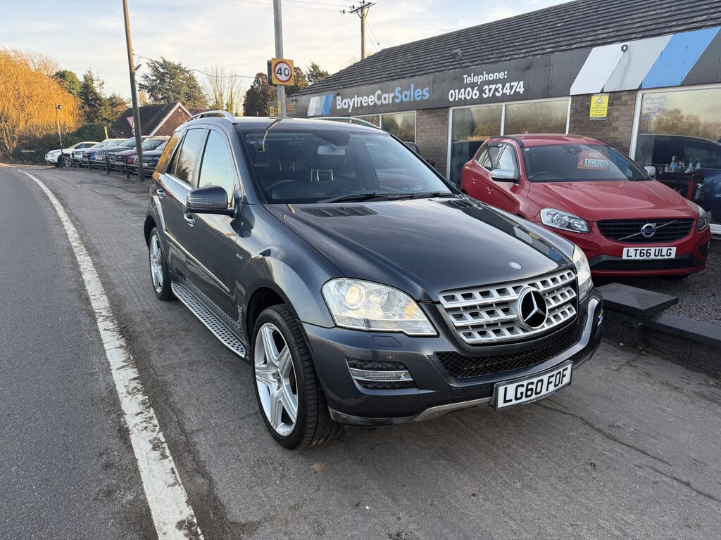 2010 Mercedes-Benz M-Class 3.0TD ML350 Sport 3.0CDI Blue F auto