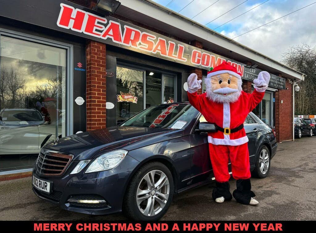 2012 Mercedes-Benz E-Class 2.1TD E220 Executive SE 2.1CDI Blue F Saloon 4d 7G-Tronic