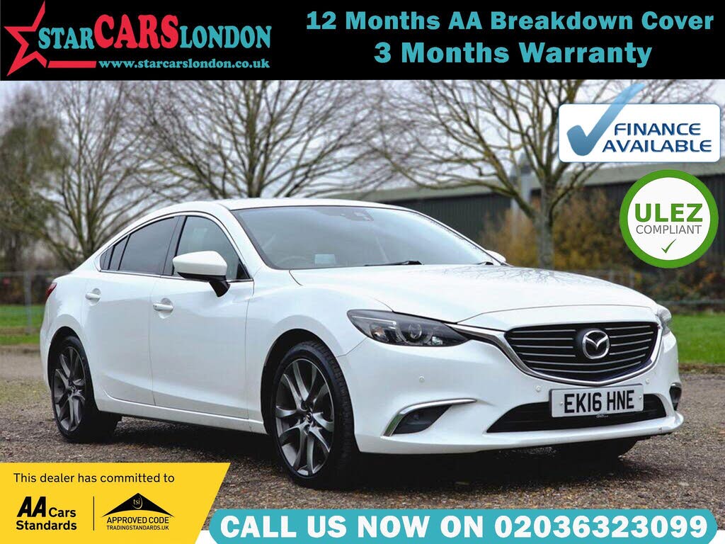 2016 Mazda Mazda6 2.2TD Sport (NAV) (175ps) SKYACTIV-D Saloon 4d Auto