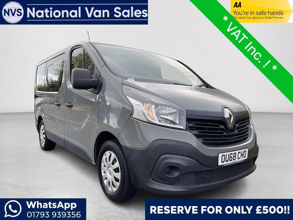 2018 Renault Trafic 1.6dCi SL27 95 Business 95 Mini Bus