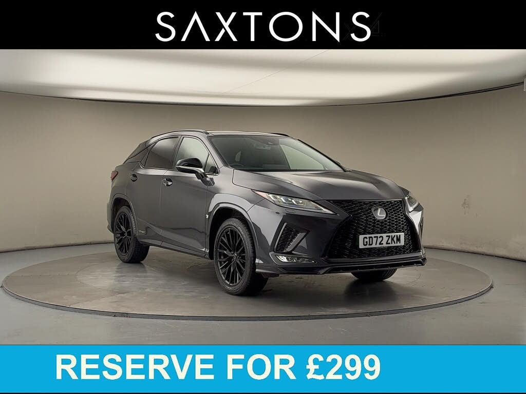 2022 Lexus RX 450h 3.5 F SPORT (Tech and Safety Pack)