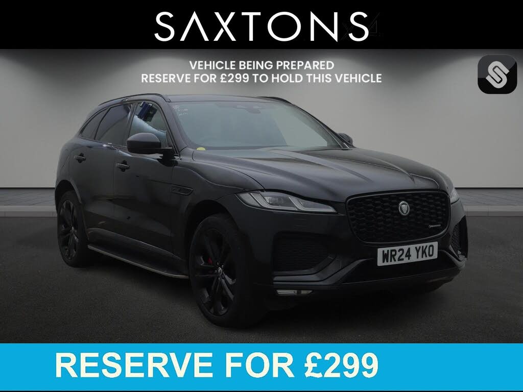 2023 Jaguar F-PACE 2.0 D200 R-Dynamic HSE Black