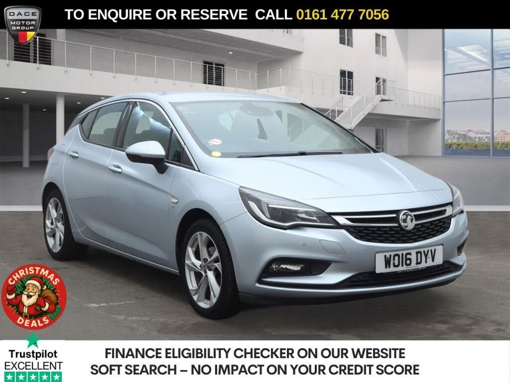 2016 Vauxhall Astra 1.4i 16v Turbo SRi Nav (150ps) (s/s) Hatchback Auto