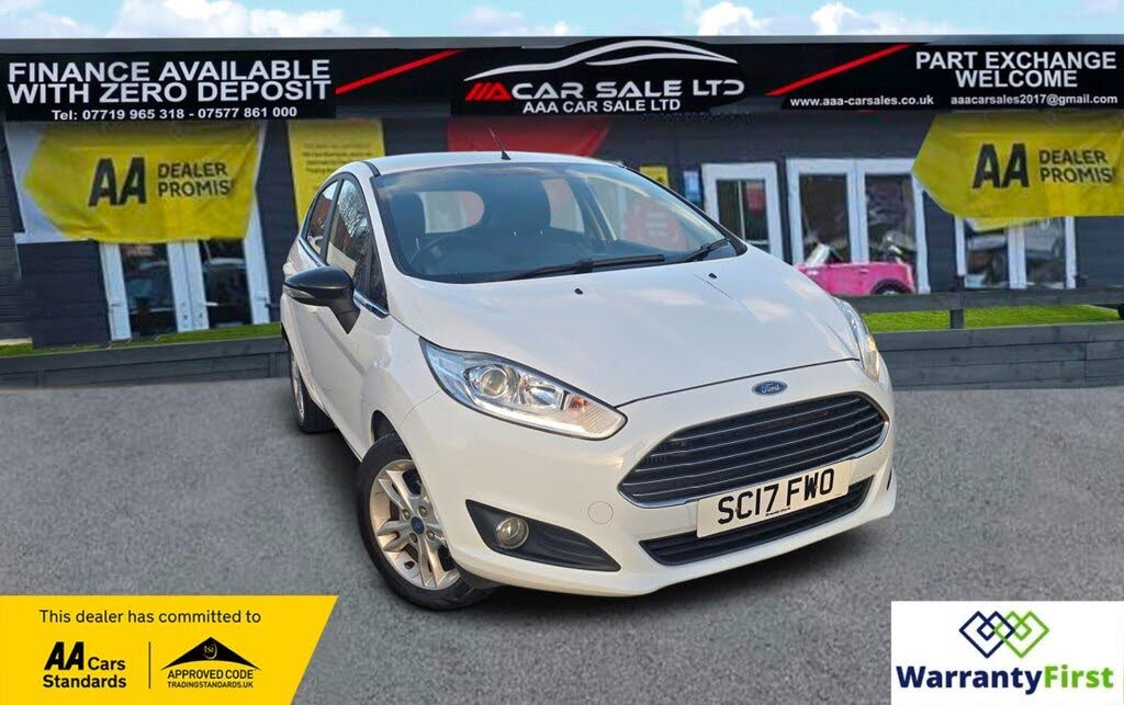 2017 Ford Fiesta 1.0T Zetec (100ps) EcoBoost (s/s) 5d