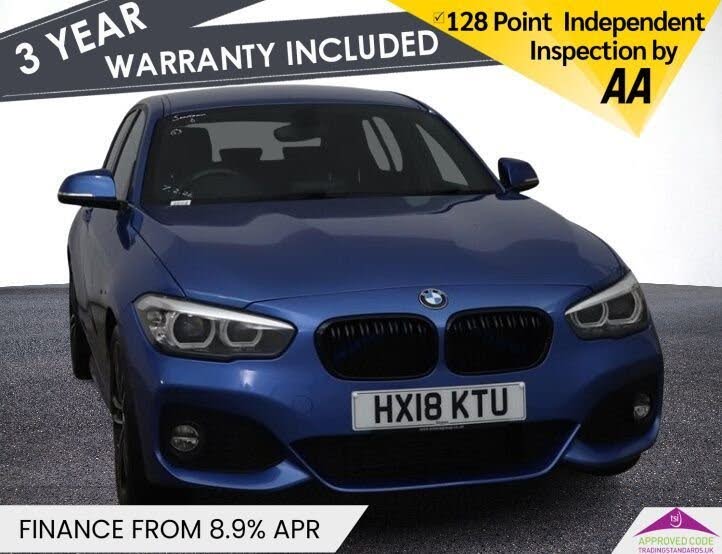 2018 BMW 1 Series 1.5 118i M Sport Shadow Edition 5d