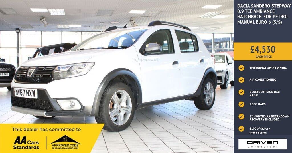 2018 Dacia Sandero Stepway 0.9 TCe Ambiance