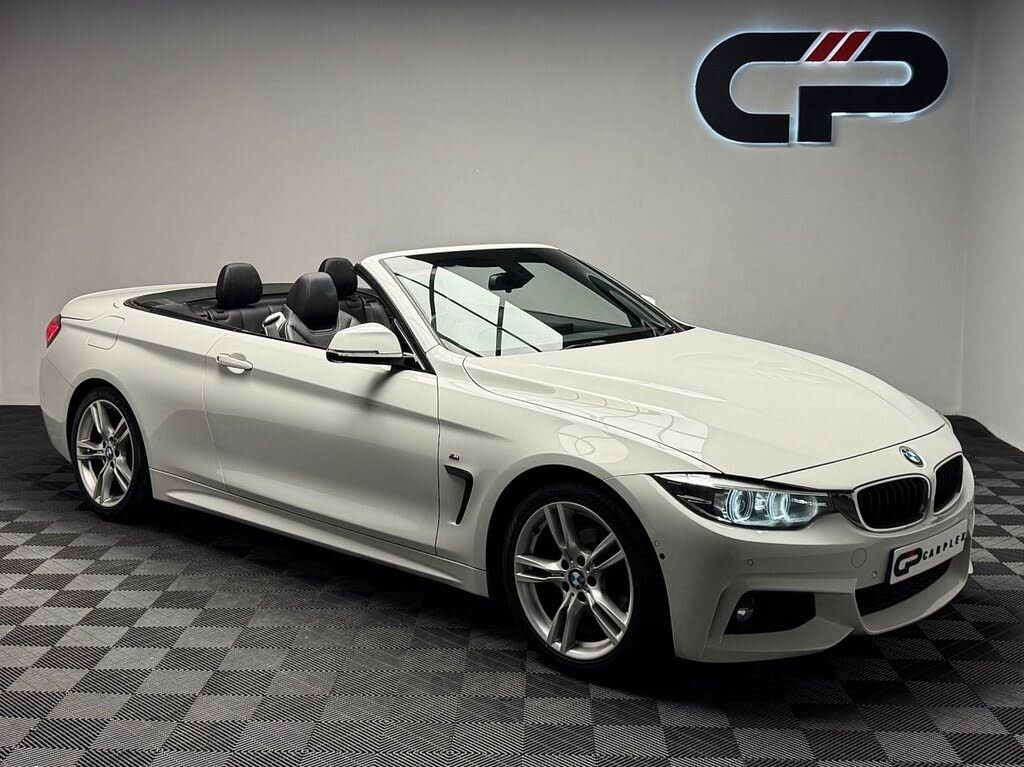 2019 BMW 4 Series 2.0 420i M Sport Convertible 2d Auto